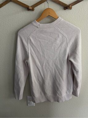 Lululemon knit white sweater size xs